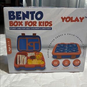 OLAY Blue and Red Children's Bento Box